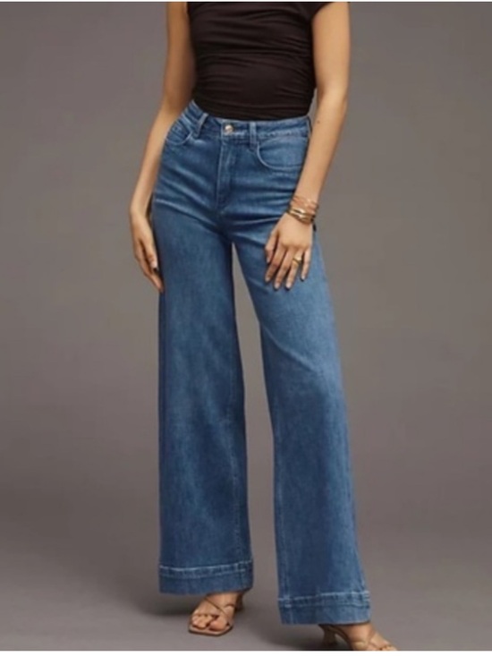 Anthropologie Denim - Anthropologie Maeve The Jada High-Rise Wide Leg Jeans